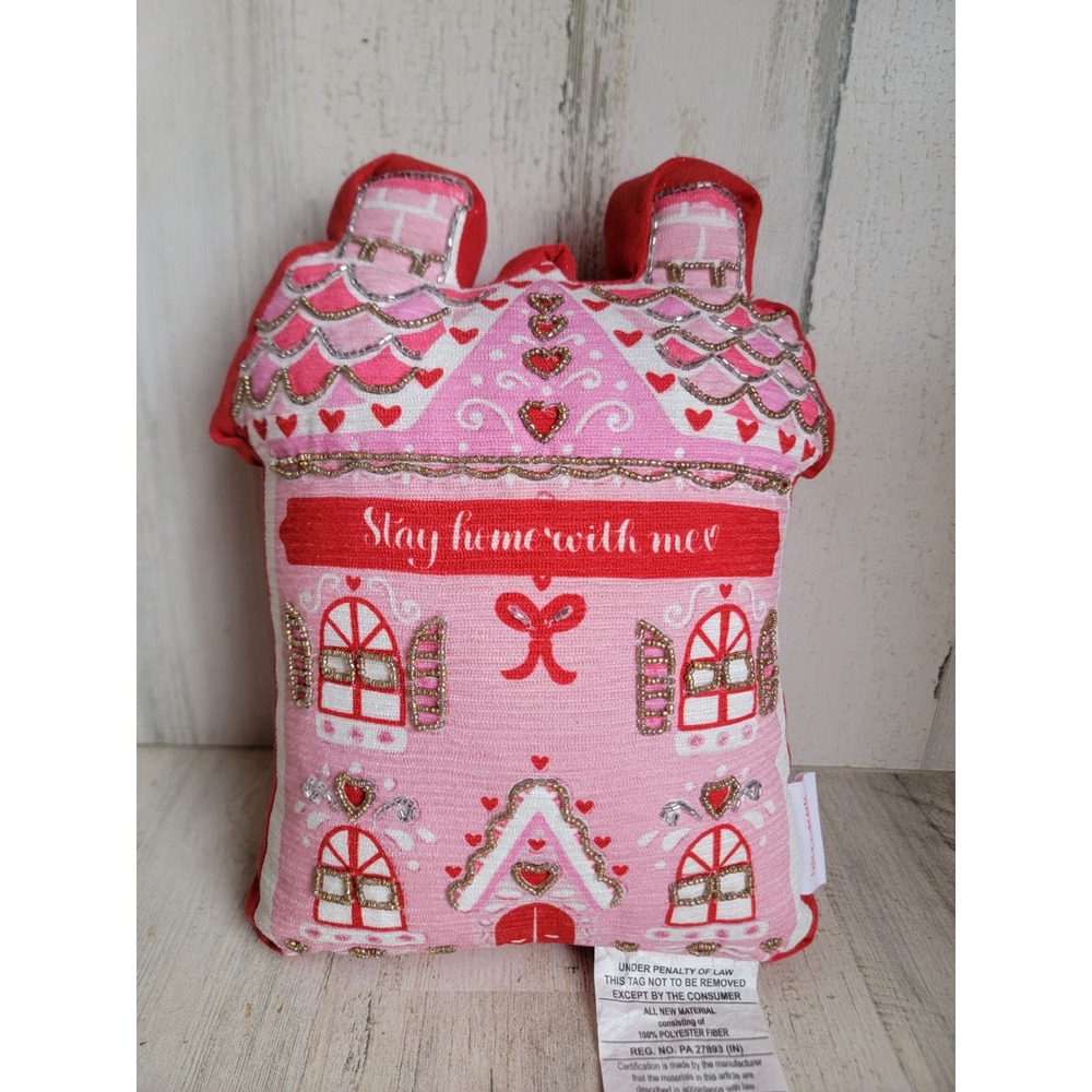 Love cupcakes NEW house‎ pillow stay home with me Xmas home decor figure